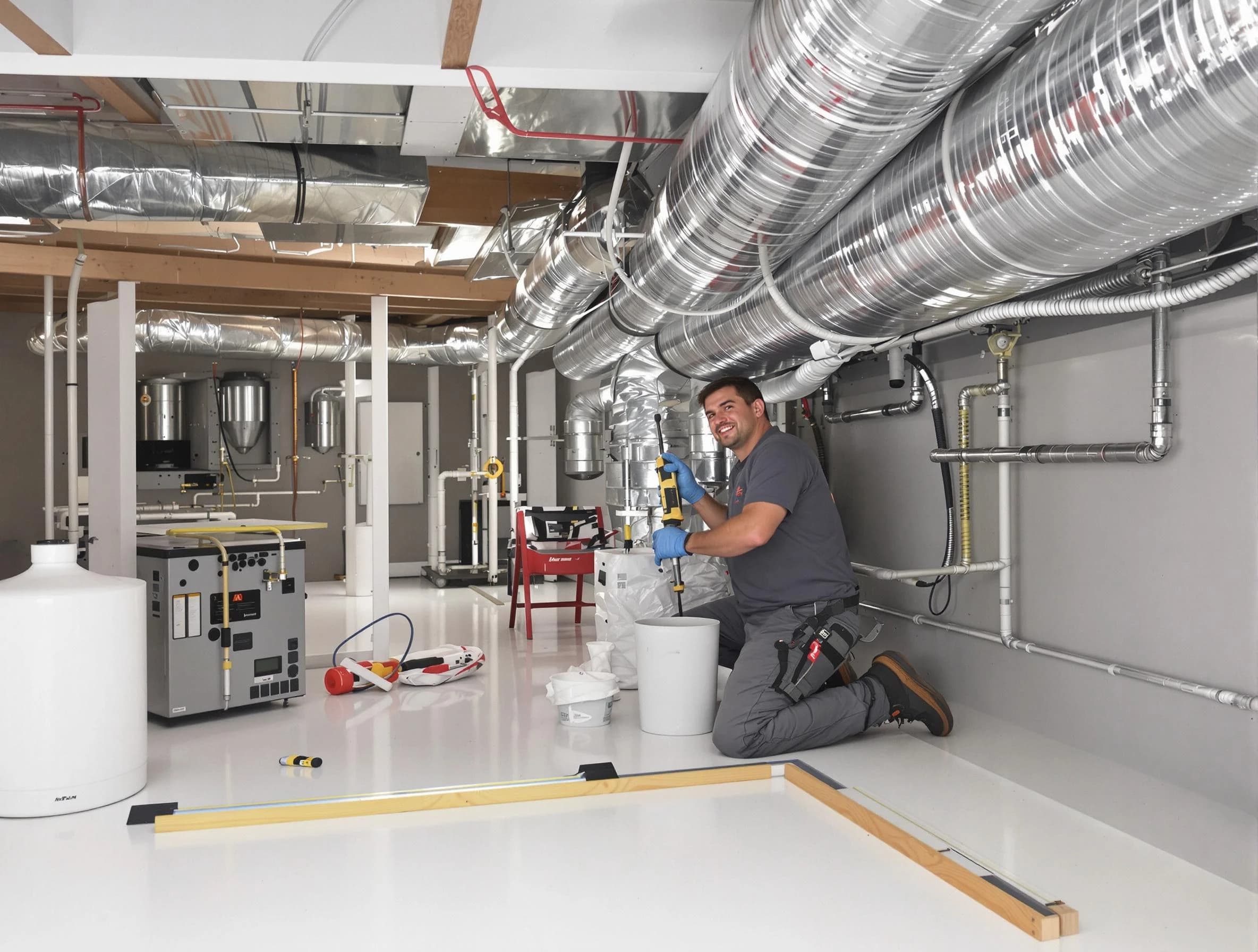 Professional duct sealing service by Taylorsville Air Duct Cleaning in Taylorsville