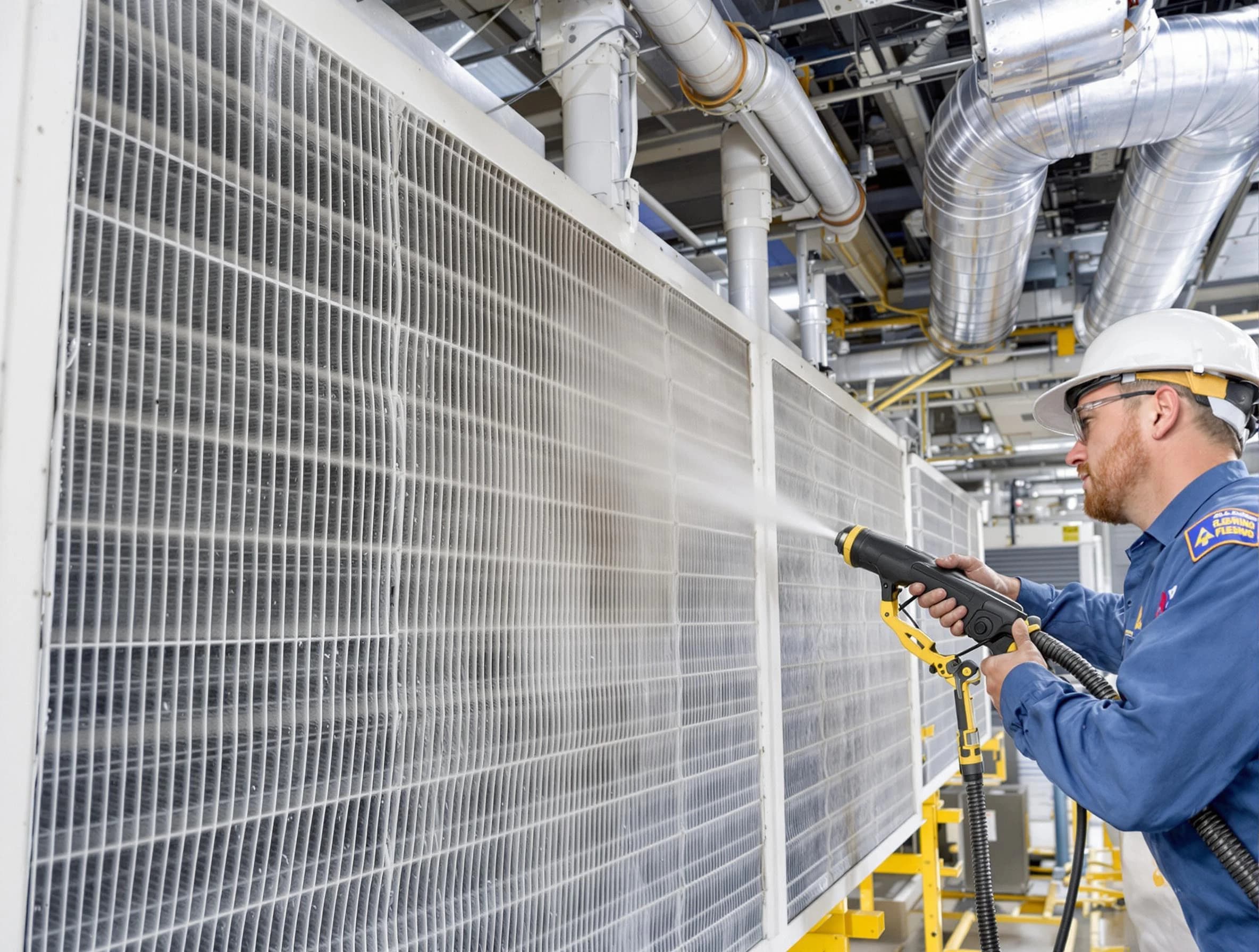 Professional commercial coil cleaning by Taylorsville Air Duct Cleaning in Taylorsville