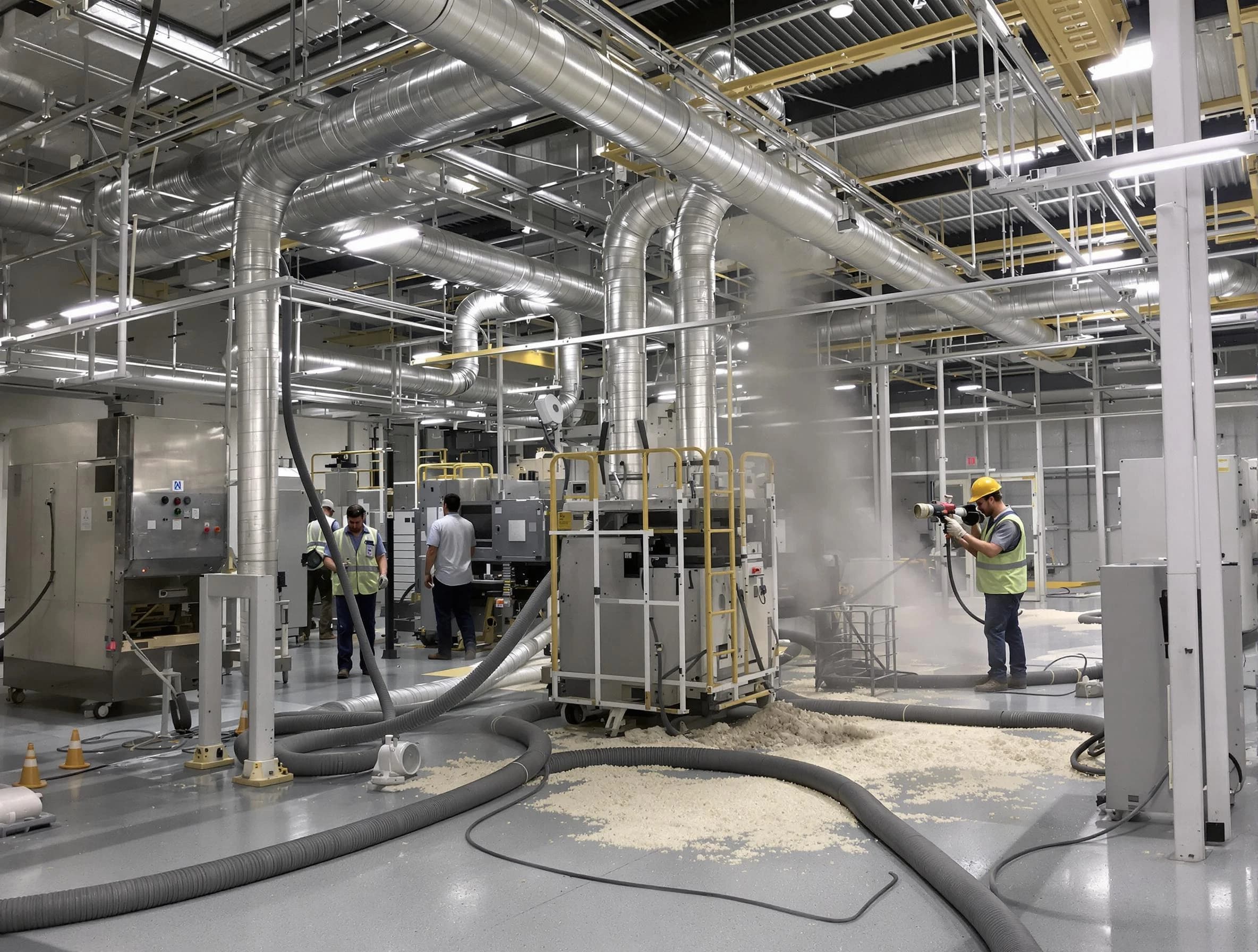 Heavy-duty industrial duct cleaning by Taylorsville Air Duct Cleaning in Taylorsville