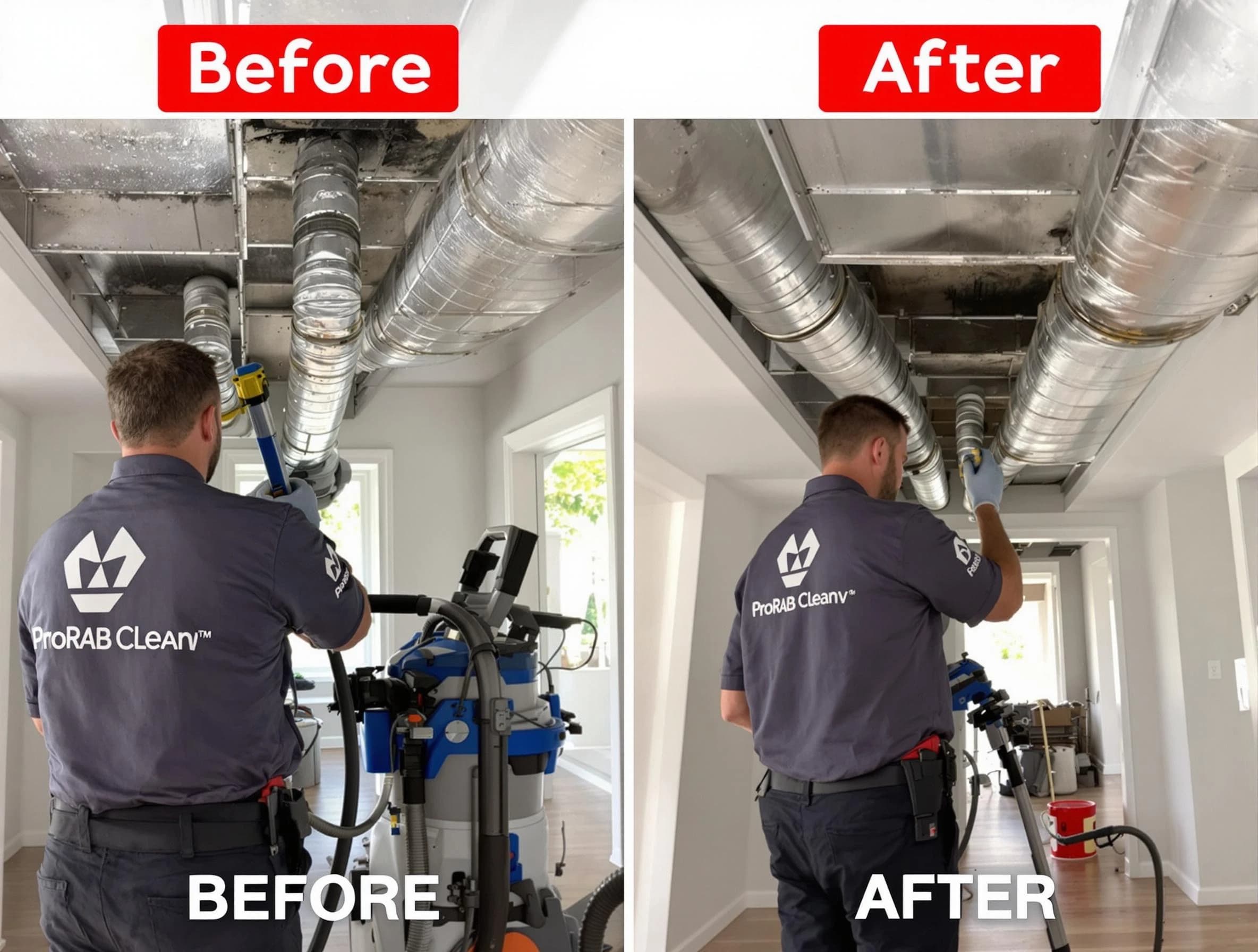 Taylorsville Air Duct Cleaning expert performing thorough residential duct cleaning in a Taylorsville home