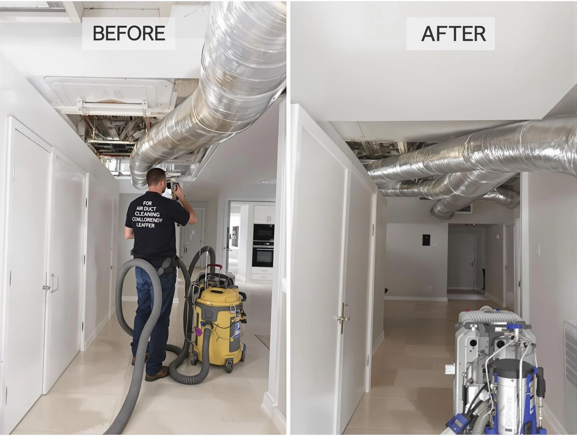 Taylorsville Air Duct Cleaning professional performing thorough air duct cleaning in Taylorsville