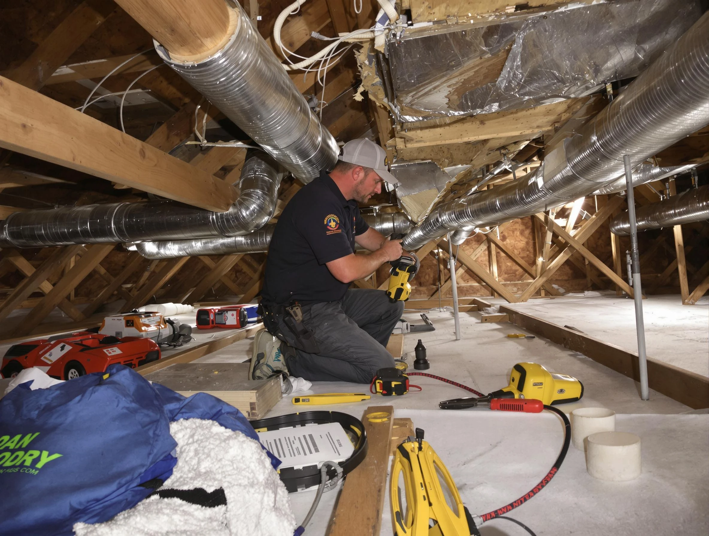 Professional air duct repair by Taylorsville Air Duct Cleaning in Taylorsville