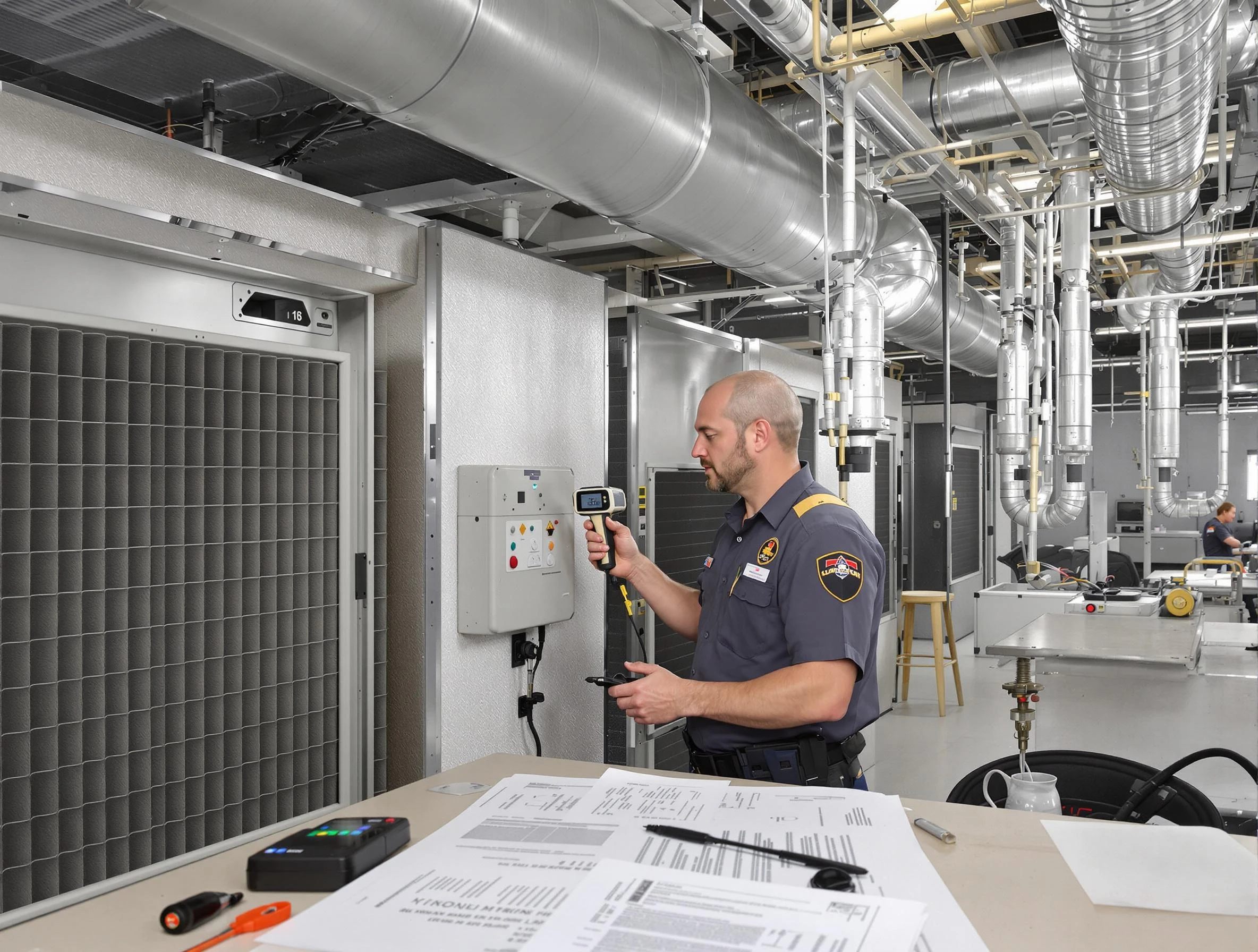 Professional filter system inspection by Taylorsville Air Duct Cleaning in Taylorsville