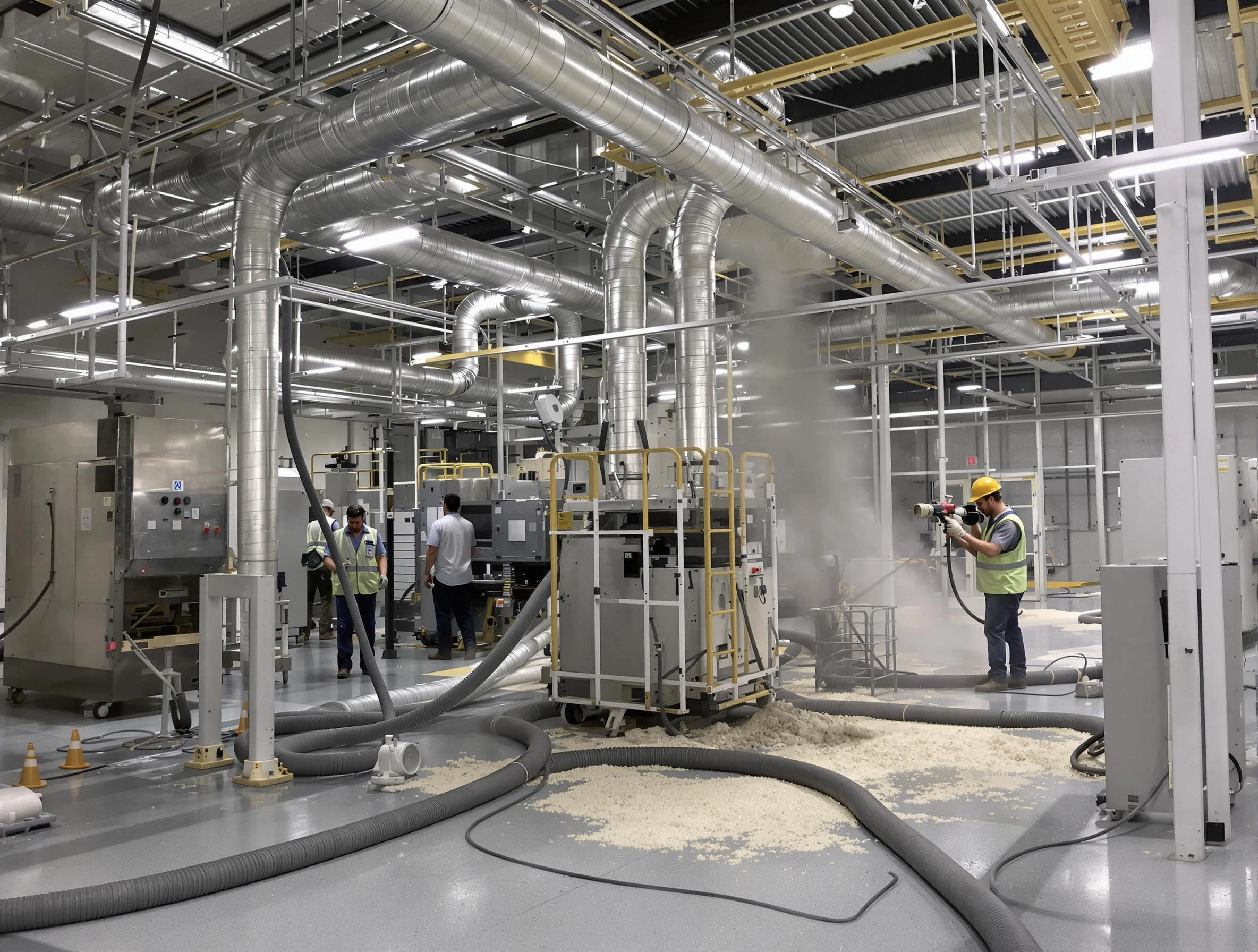 Heavy-duty industrial duct cleaning by Taylorsville Air Duct Cleaning in Taylorsville